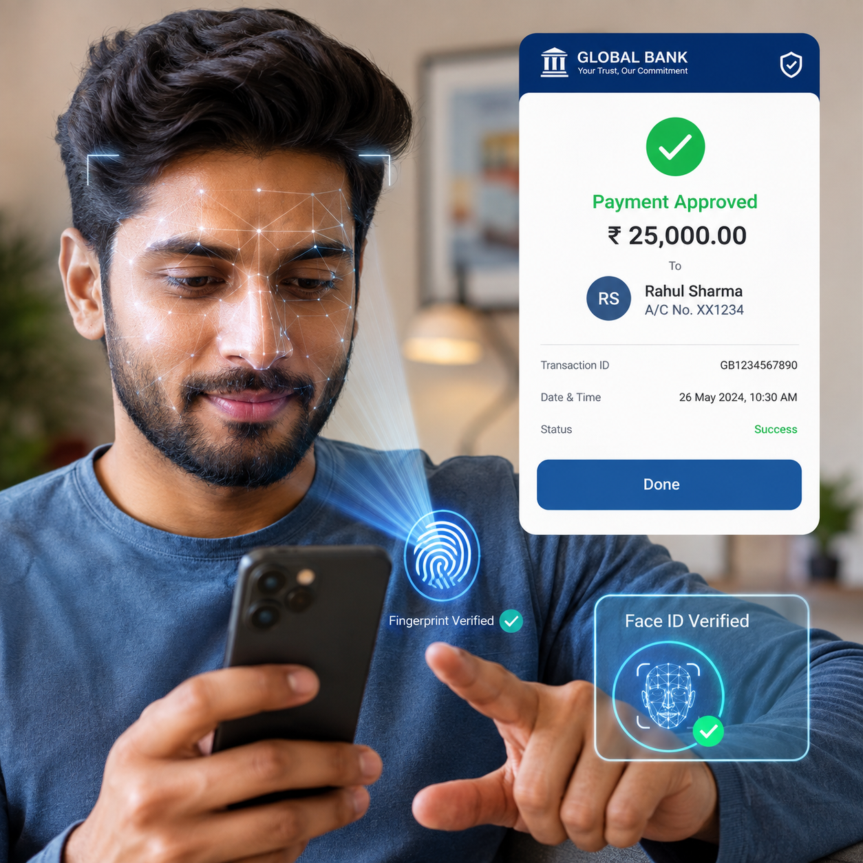 Biometric Authentication in Banking: Future or Reality?